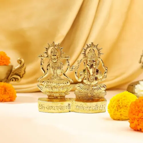 GANESHA AND LAXMI IDOL